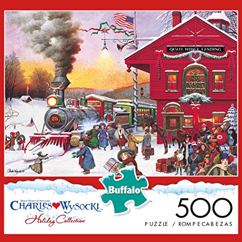 Christmas Whistle Stop Jigsaw Puzzle - 500 Pieces