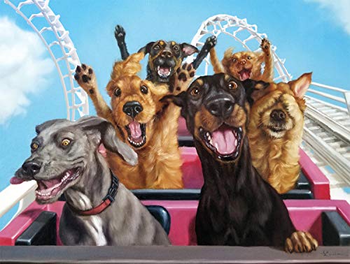 Buffalo Games - Fun at Amusement Bark - 750 Piece Jigsaw Puzzle