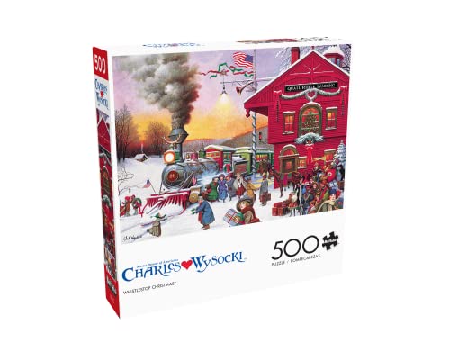 Christmas Whistle Stop Jigsaw Puzzle - 500 Pieces