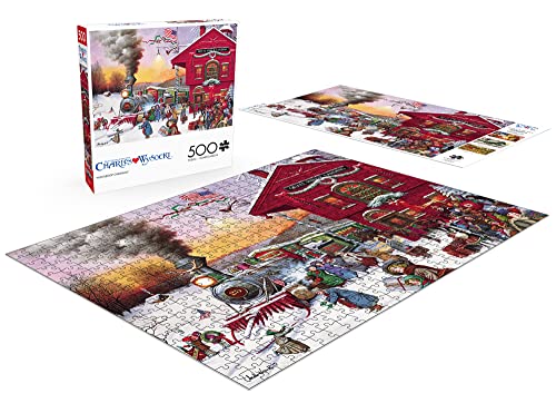Christmas Whistle Stop Jigsaw Puzzle - 500 Pieces