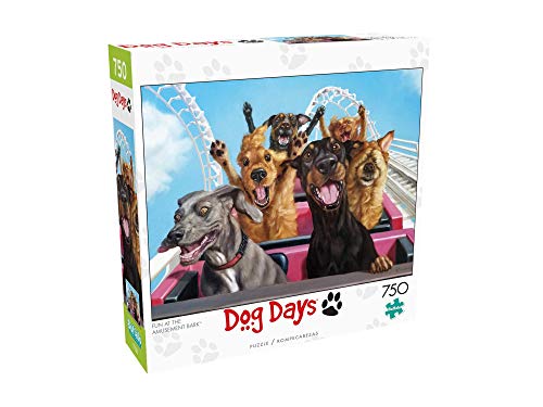 Buffalo Games - Fun at Amusement Bark - 750 Piece Jigsaw Puzzle