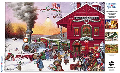 Christmas Whistle Stop Jigsaw Puzzle - 500 Pieces