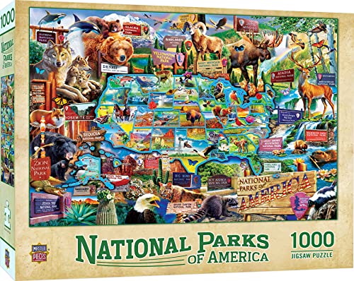 MasterPieces 1000 Piece Jigsaw Puzzle - National Parks of America