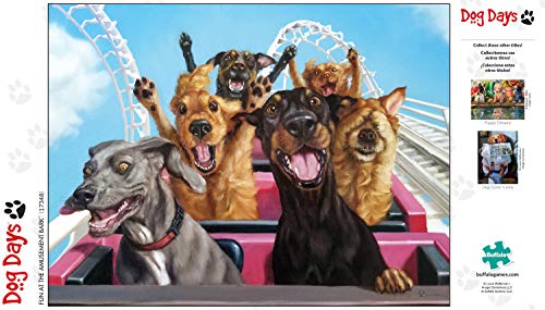 Buffalo Games - Fun at Amusement Bark - 750 Piece Jigsaw Puzzle