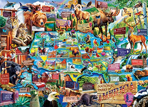MasterPieces 1000 Piece Jigsaw Puzzle - National Parks of America