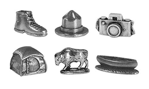 Monopoly National Parks 2020 Edition | Featuring Over 60 National Parks from Across The United States | Iconic Locations Such as Yellowstone, Yosemite, Grand Canyon, and More | Licensed Monopoly Game