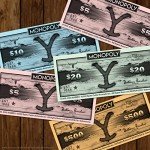 Monopoly: Yellowstone | Buy, Sell, Trade Spaces Featuring Locations from The Paramount Network Show | Collectible Classic Monopoly Game | Officially-Licensed, Yellowstone Game & Merchandise, 6 players