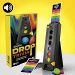 Drop Trivia Game | Electronic Party Game with Voice and Sounds | Ages 13+ | 2 or More Players | 15 Mins. | from Trivial Pursuit | Party Board Games