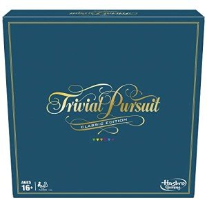 Trivial Pursuit Classic Edition Board Game for Adults and Teens Ages 16 and Up, Trivia Game for 2-6 Players