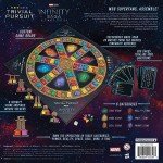 Trivial Pursuit: Marvel Cinematic Universe Ultimate Edition | Officially Licensed | Collectible Trivia Board Game Featuring 6 Infinity Stone Location Movers, 1800 Questions, MCU Phases 1-3
