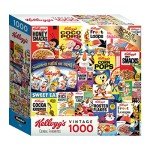 RoseArt - Kellogg's - Cereal Favorites - 1000 Piece Jigsaw Puzzles for Adults