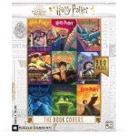 New York Puzzle Company - Harry Potter Book Cover Collage - 500 Piece Jigsaw Puzzle for Adults by Mary GrandPré