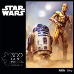 Buffalo Games - Star Wars - : Droids at Tatooine - 300 Piece Jigsaw Puzzle for Adults -Challenging Puzzle Perfect for Game Nights - Finished Size is 21.25 x 15.00