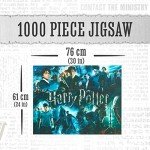 Harry Potter 1000 Piece Jigsaw Puzzle - 30in x 24in - Officially Licensed Merchandise