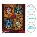 AQUARIUS Harry Potter Puzzle House Crests (1000 Piece Jigsaw Puzzle) - Officially Licensed Harry Potter Merchandise & Collectibles - Glare Free - Precision Fit - 20x28in
