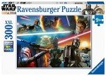 Ravensburger Mandalorian Crossfire - 300 Piece XXL Jigsaw Puzzle | Designed for Kids Ages 8-10 | Perfect Interlocking Fit | Promotes Problem Solving Skills | Durable Piece Material