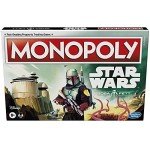 Hasbro Gaming Monopoly: Star Wars Boba Fett Edition Board Game for Kids Ages 8+, Inspired by The Star Wars Movies and The Mandalorian TV Series