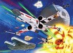 Buffalo Games - Star Wars - Wing Assault - 100 Piece Jigsaw Puzzle for Families Challenging Puzzle Perfect for Game Nights - Finished Puzzle Size is 15.00 x 11.00