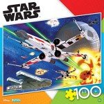 Buffalo Games - Star Wars - Wing Assault - 100 Piece Jigsaw Puzzle for Families Challenging Puzzle Perfect for Game Nights - Finished Puzzle Size is 15.00 x 11.00
