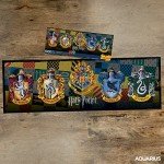 AQUARIUS Harry Potter Puzzle House Crests (1000 Piece Jigsaw Puzzle) - Officially Licensed Harry Potter Merchandise & Collectibles - Glare Free - Precision Fit - 13x36in