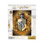 AQUARIUS Harry Potter Puzzle Hufflepuff Crest (500 Piece Jigsaw Puzzle) - Officially Licensed Harry Potter Merchandise & Collectibles - Glare Free - Precision Fit - 14x19in
