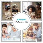 Aquarius Set of 3 Harry Potter Puzzles (Three 500 Piece Jigsaw Puzzles) - Glare Free - Precision Fit - Officially Licensed HP Merchandise & Collectibles - 14x19 Inches Each