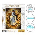 AQUARIUS Harry Potter Puzzle Hufflepuff Crest (500 Piece Jigsaw Puzzle) - Officially Licensed Harry Potter Merchandise & Collectibles - Glare Free - Precision Fit - 14x19in