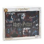 Paladone Harry Potter Dark Arts 1000 Piece Jigsaw Puzzle, featuring Voldemort and Death Eaters - 30" x 24" Spooky Merchandise & Poster for Harry Potter Fans, Black