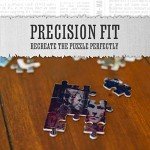 Paladone Harry Potter Dark Arts 1000 Piece Jigsaw Puzzle, featuring Voldemort and Death Eaters - 30" x 24" Spooky Merchandise & Poster for Harry Potter Fans, Black