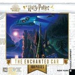 New York Puzzle Company - Harry Potter The Enchanted Car Mini - 100 Piece Jigsaw Puzzle for Adults by Mary GrandPré