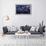 FERICS 1000 Piece Jigsaw Puzzles for Adults - Magic Academy Castle Puzzle for Teens Boys Girls