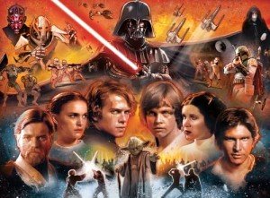 Buffalo Games - Silver Select - Star Wars - Balance and Redemption - 1000 Piece Jigsaw Puzzle for Adults - Challenging Puzzle Perfect for Game Nights - Finished Size is 26.75 x 19.75