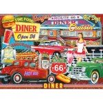 RoseArt - Kodak Premium - 50's Diner - 1000 Piece Jigsaw Puzzle for Adults