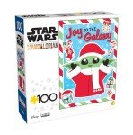 Buffalo Games - Star Wars -Star Wars - Joy to The Galaxy - 100 Piece Jigsaw Puzzle for Families -Challenging Puzzle Perfect for Game Nights - Finished Size is 15.00 x 11.00