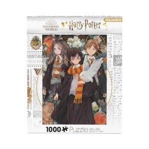 AQUARIUS Harry Potter Yume Puzzle (1000 Piece Jigsaw Puzzle) - Glare Free - Precision Fit - Virtually No Puzzle Dust - Officially Licensed Harry Potter Collectibles - 20x28 Inches