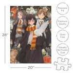 AQUARIUS Harry Potter Yume Puzzle (1000 Piece Jigsaw Puzzle) - Glare Free - Precision Fit - Virtually No Puzzle Dust - Officially Licensed Harry Potter Collectibles - 20x28 Inches