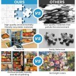 300 Piece Puzzles for Adults Dog Fruit Balloon Puzzle 300 Pieces Jigsaw Puzzles for Adult Kids Elderly Puzzle Game Adult Puzzles Family Challenging Game Home Decor Gift Toy 20.5x15IN