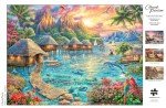 Buffalo Games - Chuck Pinson - Tropical Oasis - 1000 Piece Jigsaw Puzzle for Adults -Challenging Puzzle Perfect for Game Nights - Finished Size is 26.75 x 19.75