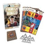 AQUARIUS Harry Potter Family Bingo Game - Fun Family Party Game for Kids, Teens & Adults - Entertaining Game Night Gift - Officially Licensed Harry Potter Merchandise
