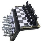 LEXiBOOK - Harry Potter Chess Games, Magnetic and Foldable Chess Board, 32 Pieces, Family Game, CGM300HP
