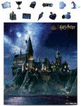 CRAFTHUB Harry Potter Puzzle – Magical Hogwarts Castle – A3 Size – Wooden Jigsaw Puzzles for Adults – 205 Unique Shaped Pieces – Officially Licensed Merchandise – 10.8" x 10.9"
