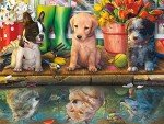 Buffalo Games - Eduard - Puppy Dreams - 750 Piece Jigsaw Puzzle for Adults Challenging Puzzle Perfect for Game Nights - Finished Size is 24.00 x 18.00