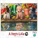 Buffalo Games - Eduard - Puppy Dreams - 750 Piece Jigsaw Puzzle for Adults Challenging Puzzle Perfect for Game Nights - Finished Size is 24.00 x 18.00