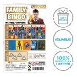 AQUARIUS Harry Potter Family Bingo Game - Fun Family Party Game for Kids, Teens & Adults - Entertaining Game Night Gift - Officially Licensed Harry Potter Merchandise
