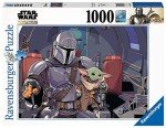 Ravensburger Star Wars The Mandalorian 1000 Piece Jigsaw Puzzle for Adults - 16565 - Every Piece is Unique, Softclick Technology Means Pieces Fit Together Perfectly