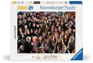 Ravensburger WB Harry Potter Challenge 1000 Piece Jigsaw Puzzle for Adults - 12000457 - Handcrafted Tooling, Made in Germany, Every Piece Fits Together Perfectly
