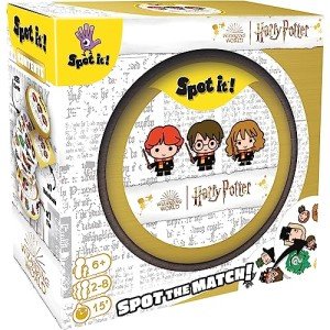 Zygomatic Spot It! Harry Potter (Eco-Blister) - Magical Wizarding World Card Game for Families! Fun Matching Game for Kids and Adults, Ages 6+, 2-8 Players, 15 Minute Playtime, Made