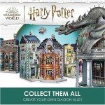 Wrebbit3D Harry Potter 3D Puzzle Model of Gringotts Bank | Diagon Alley Collection | A Mystical Journey of 300 Pieces for Witches, Wizards, and Muggles