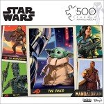 Buffalo Games - Star Wars: The Mandalorian - Trading Cards - 500 Piece Jigsaw Puzzle