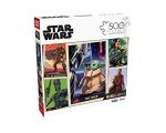 Buffalo Games - Star Wars: The Mandalorian - Trading Cards - 500 Piece Jigsaw Puzzle